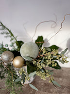 Winter Evergreen Arrangment