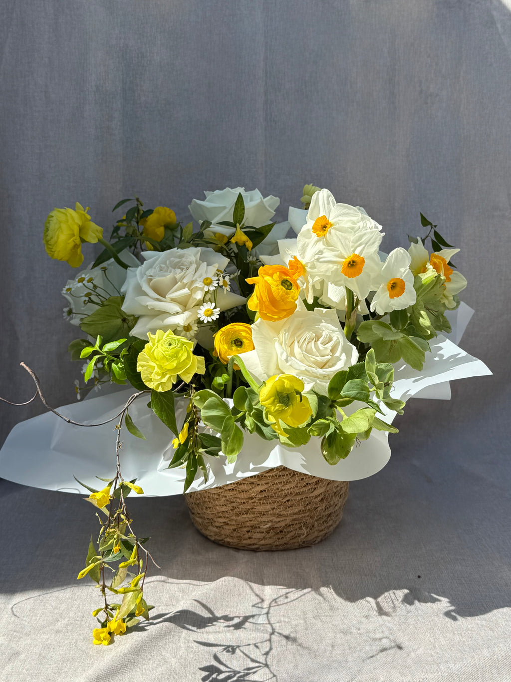 Lemon & Cream Arrangement